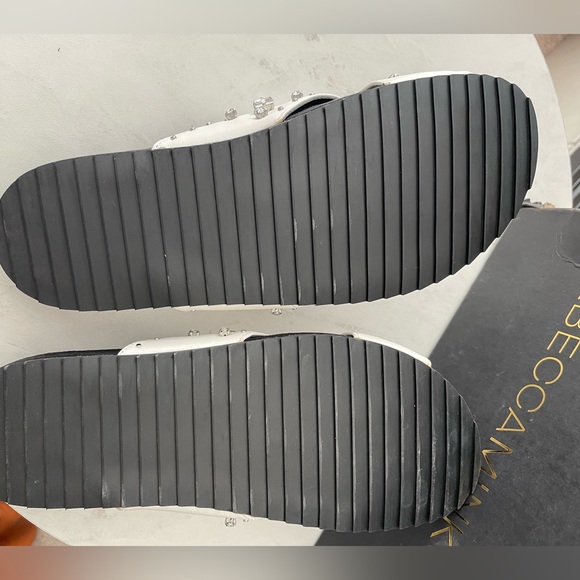 Rebecca Minkoff New Theo Jewels Leather Slide Size 10M and 9.5 - Picture 5 of 5